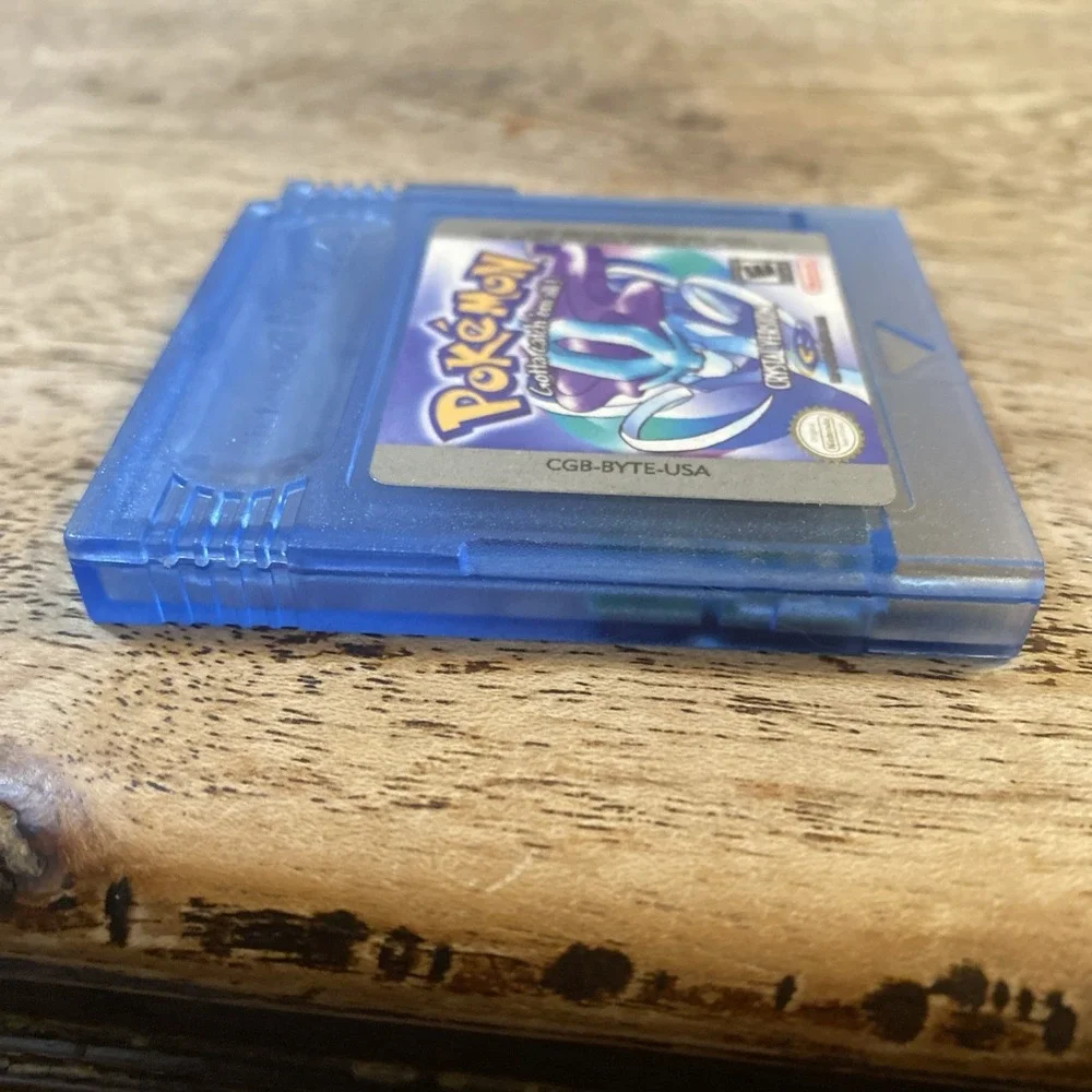 Nintendo Pokémon Crystal Version Nintendo Game Boy Color Role Playing NTSC-U/C …